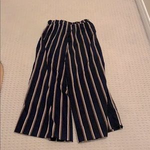 Zaful flowing striped pants